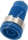3270-BL  Gniazdo bezp. 4mm, przyłącze lutowane tuleja, 25A, niebieski, ELECTRO-PJP, 3270BL